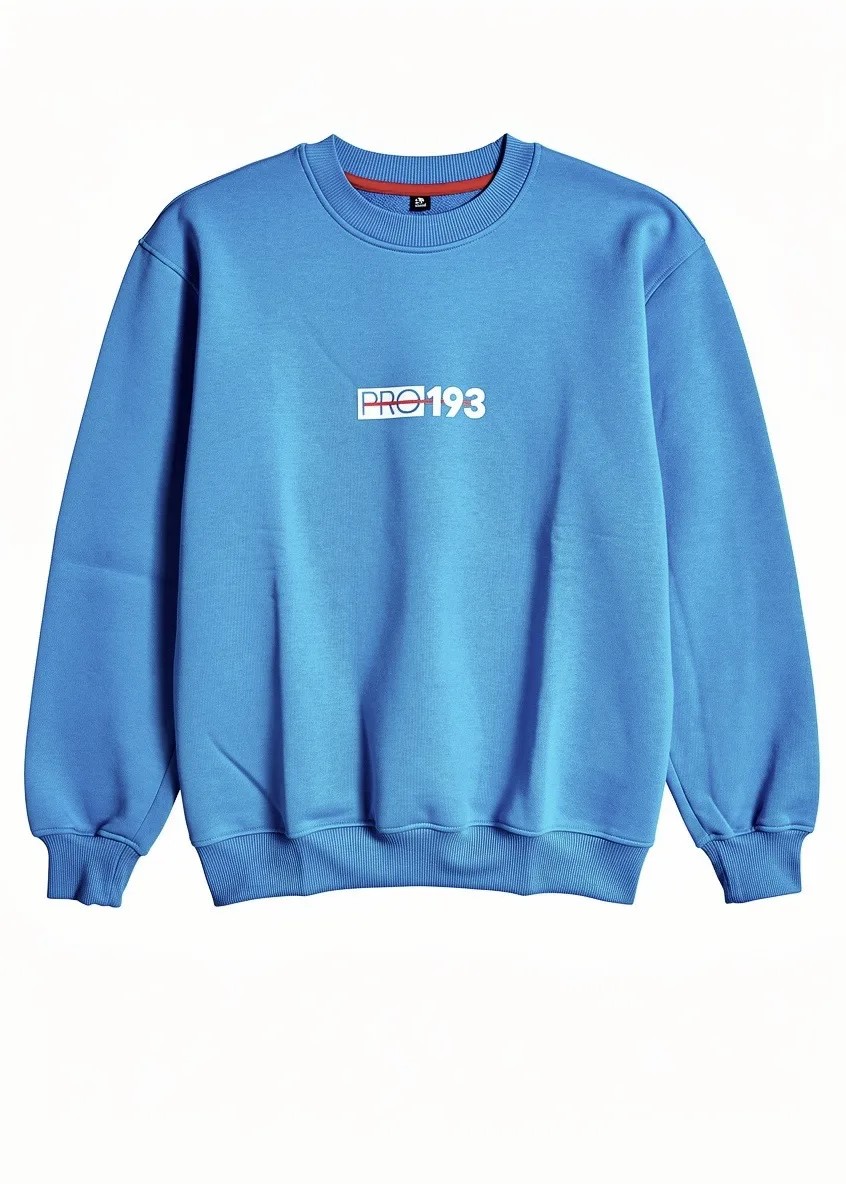Свитшот с начесом COZY бирюзовый